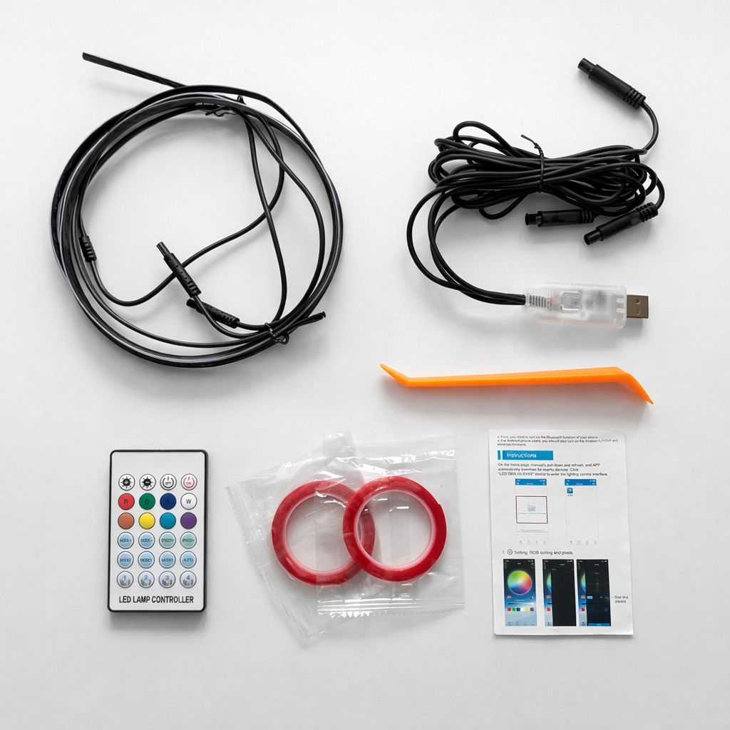 Kit d’Ambiance LED Intérieur Voiture