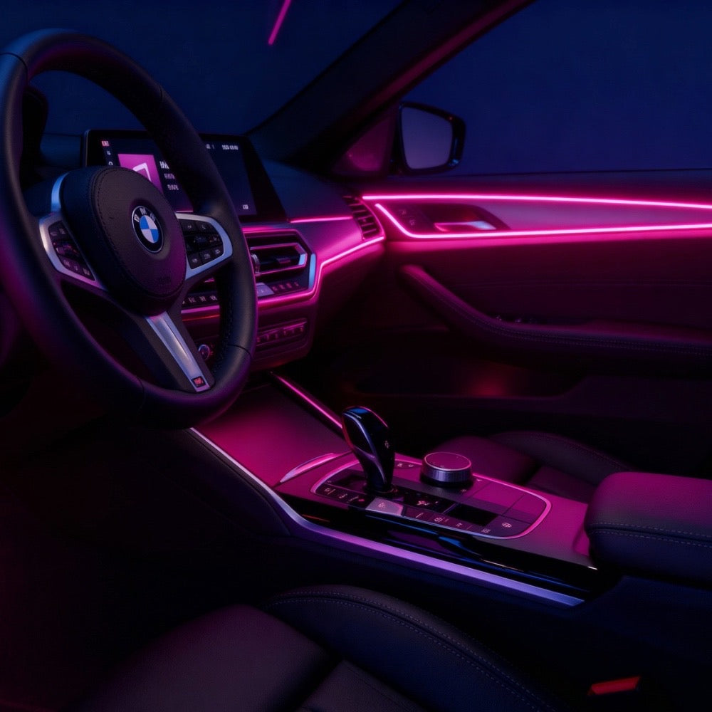 Kit d’Ambiance LED Intérieur Voiture - Installation invisible