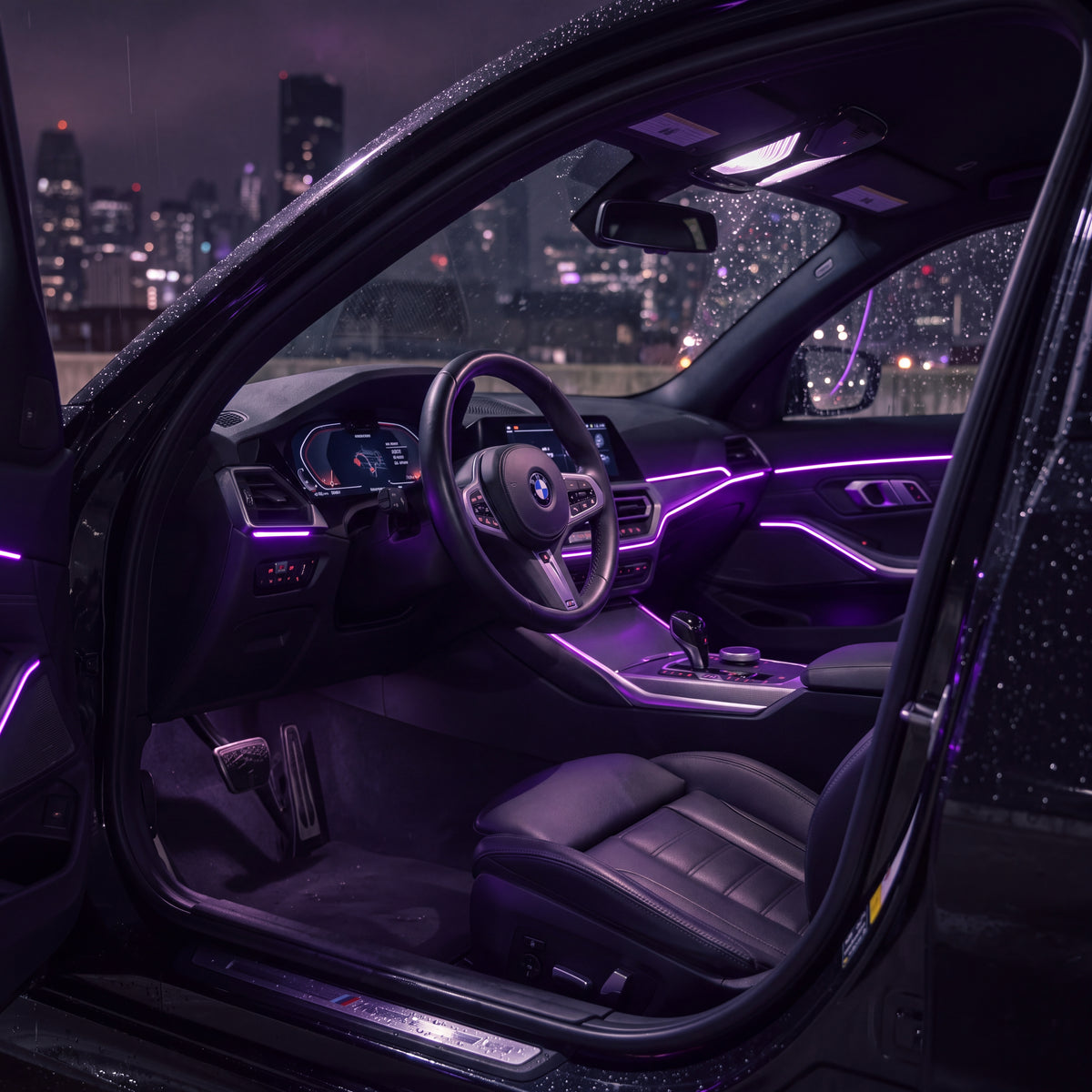 Kit d’Ambiance LED Intérieur Voiture - Installation invisible